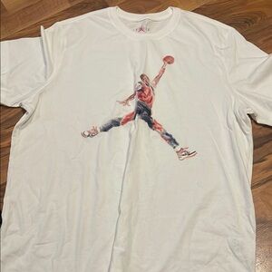 Men White Graphic T-Shirt